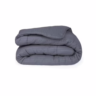 Ковдра MirSon зимова Шовкова Супер Тепла №9003 Eco Light Gray 200x220 см (2200005993514)