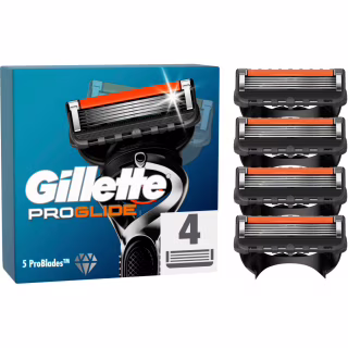 Сменные кассеты Gillette Fusion ProGlide 4 шт. (7702018085514)