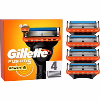 Змінні касети Gillette Fusion5 Power 4 шт. (7702018877591/7702018867219)