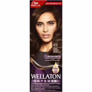 Краска для волос Wellaton 4/0 Темный шоколад 110 мл (4056800023035)