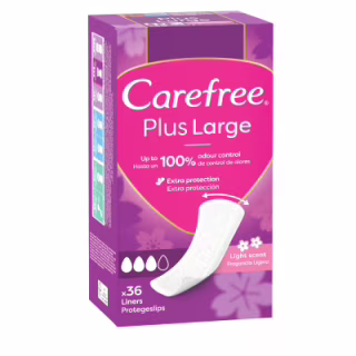 Ежедневные прокладки Carefree Plus Large 36 шт. (3574661604787/3574661487540)