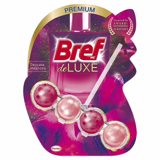Туалетный блок Bref De Luxe Нежная магнолия 50 г (9000101416879/9000101375473)