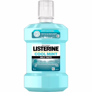Ополаскиватель для полости рта Listerine Свежая мята Мягкий вкус 1000 мл (3574661011394/3574661619927)