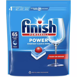 Таблетки для посудомийних машин Finish All in 1 65 шт. (5900627066654/5908252011551)