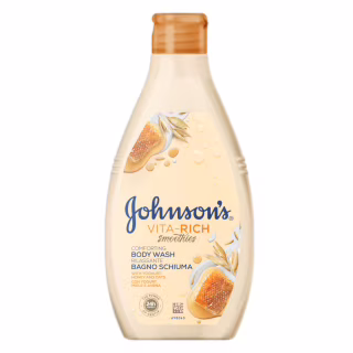 Гель для душа Johnson's Vita-Rich Ухаживающий с йогуртом, овсом и медом 750 мл (3574661387314)