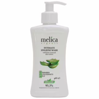 Гель для інтимної гігієни Melica Organic з молочною кислотою та екстрактом алое 300 мл (4770416342105)