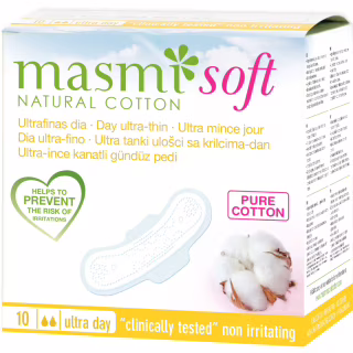 Гігієнічні прокладки Masmi Soft Ultra Day 10 шт. (8432984000578)