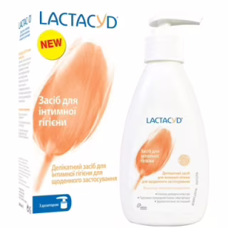 Гель для интимной гигиены Lactacyd с дозатором 200 мл (5391520943188)