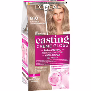 Краска для волос L'Oreal Paris Casting Creme Gloss 810 - Перламутровый блонд (3600521250051)