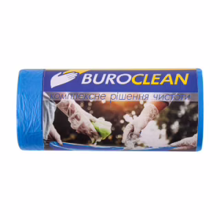 Пакеты для мусора Buroclean EuroStandart синие 35 л 50 шт. (4823078977830)