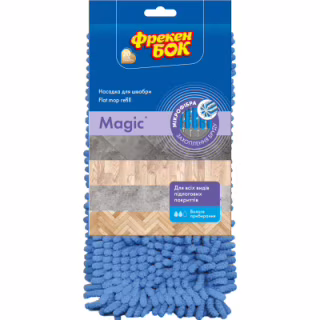 Насадка змінна для швабри Фрекен БОК Magic з мікрофібри (4823071646030)