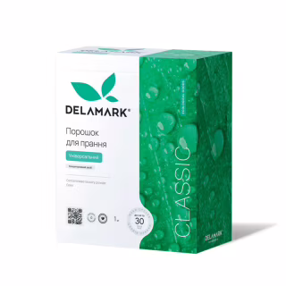 Пральний порошок DeLaMark Universal 1 кг (4820152330048)