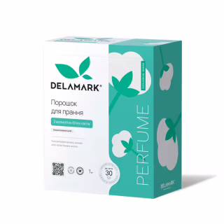 Стиральный порошок DeLaMark Universal с ароматом белых цветов 1 кг (4820152330215)