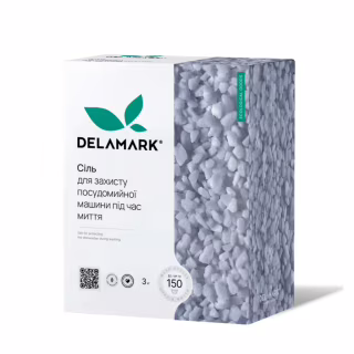 Сіль для посудомийних машин DeLaMark 3 кг (4820152332257)