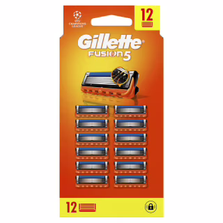 Сменные кассеты Gillette Fusion5 12 шт. (7702018441075/8006540986141)