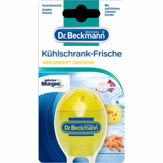 Засіб для чищення холодильника Dr. Beckmann поглинач запаху Лимон 40 г (4008455048314/4008455105314)