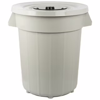 Контейнер для сміття Planet Household №6 сірий 120 л (6830)