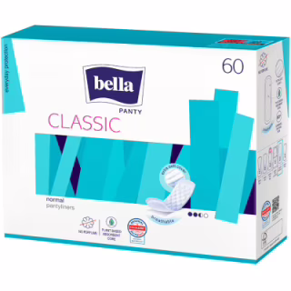 Щоденні прокладки Bella Panty Classic 60 шт. (5900516311995/5900516310370)