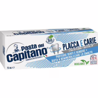 Зубная паста Pasta del Capitano Placca e Carie Против кариеса и зубного налета 75 мл (8002140039010)