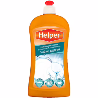 Средство для ручного мытья посуды Helper Чайное дерево 495 мл (4823019010275)