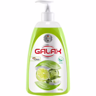Жидкое мыло Galax С экстрактом лайма 500 г (4823128000853)