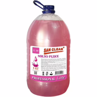 Жидкое мыло San Clean Розовое 5 кг (4820003544426)