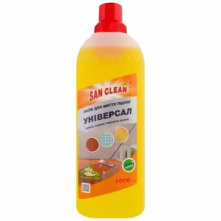 Средство для мытья пола San Clean универсал Бергамот 1 кг (4820003543801)