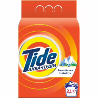 Стиральный порошок Tide Аква-Пудра Альпийская свежесть 2.1 кг (8006540534304)
