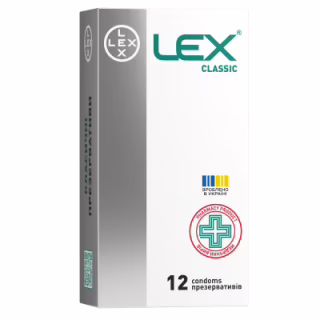Презервативи Lex Condoms Classic 12 шт. (4820144771897)