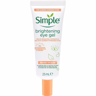 Гель для лица Simple Brightening Eye Gel Protect N Glow Осветляющий для области вокруг глаз 25 мл (8720181074578)