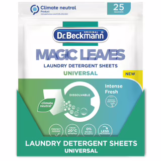 Салфетки для стирки Dr. Beckmann Magic Leaves Универсальные 25 шт. (4008455585116)