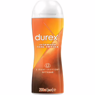 Інтимний гель-змазка Durex Play Sensual з іланг-ілангом (лубрикант) 200 мл (4820108005303)