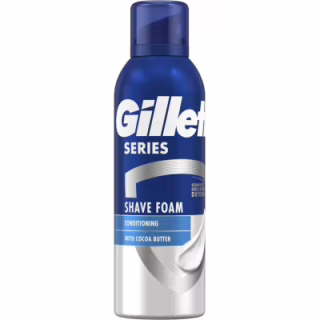 Піна для гоління Gillette Series Conditioning з олією какао 200 мл (8001090871404)