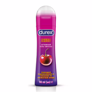 Интимный гель-смазка Durex Play Cherry со вкусом и ароматом вишни (лубрикант) 50 мл (4820108005099)