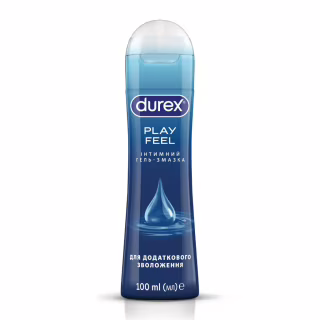 Інтимний гель-змазка Durex Play Feel для додаткового зволоження (лубрикант) 100 мл (4820108005129)