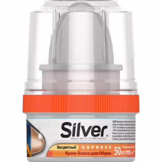 Крем для обуви Silver Express Бесцветный 50 мл (8690757000020)