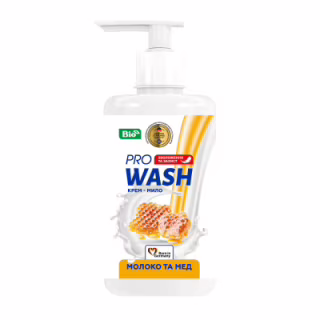 Рідке мило Pro Wash Молоко та мед 470 г (4823128001171)