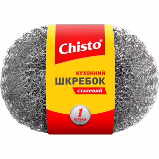 Скребок Chisto стальной 1 шт. (4823098407669)