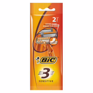 Бритва Bic 3 Sensitive 2 шт. (3086123221673)