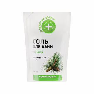 Сіль для ванн Домашній Доктор Хвойна 500 г (4823015923395)