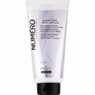 Шампунь Brelil Numero No Yellow Shampoo Для нейтралізації жовтизни 300 мл (8011935086368)