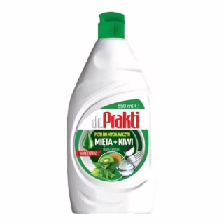 Средство для ручного мытья посуды Dr. Prakti Mieta + Kiwi 650 мл (5903855502673)