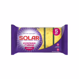 Губки кухонные Solar Household Bubble 5 шт. (4820269930018)