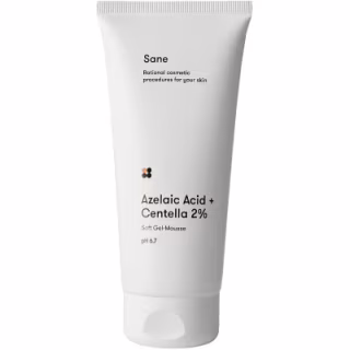 Гель для умывания Sane Azelaic Acid + Centella 2% Soft Gel-Mousse pH 6.7 200 мл (4820266830977)