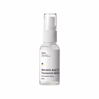 Пилинг для лица Sane Mandelic Acid 7% + Tranexamic Acid 1% С миндальной кислотой 30 мл (4820266830434)