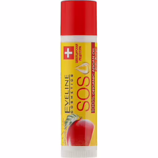 Бальзам для губ Eveline Cosmetics Argan Oil Sos Exotic Mango Відновлювальний Екзотичне манго 4.2 г (5903416017042)