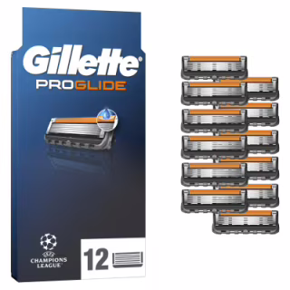 Змінні касети Gillette Fusion ProGlide 12 шт. (7702018440894/8006530028882)