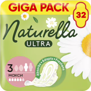 Гигиенические прокладки Naturella Ultra Maxi (Размер 3) 32 шт. (8006540399569)