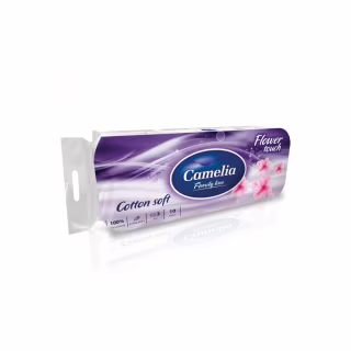 Туалетная бумага Camelia Магнолия 3 слоя 10 рулонов (8606111248144)