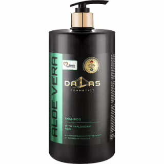 Шампунь Dalas Cosmetics Aloe Vera Shampoo С гиалуроновой кислотой и соком алоэ 1000 г (4823128000150)